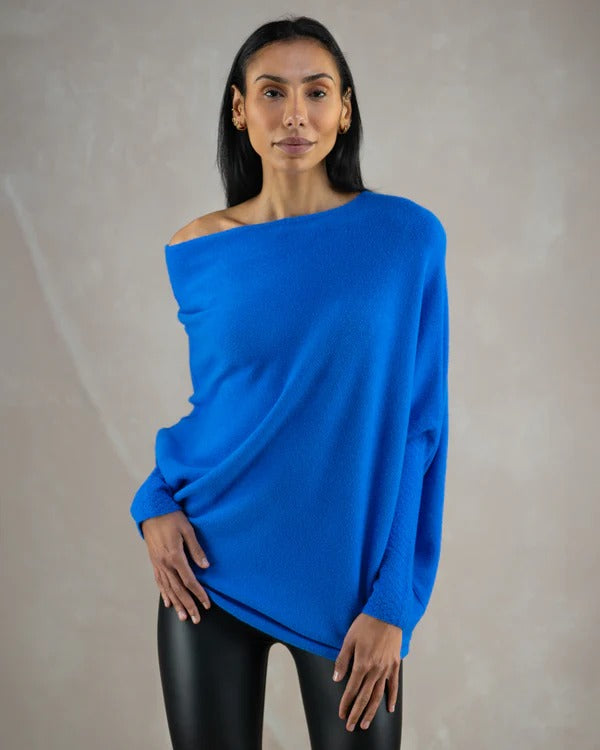 Asymmetric Draped Jumper (Buy 2 Free Shipping)