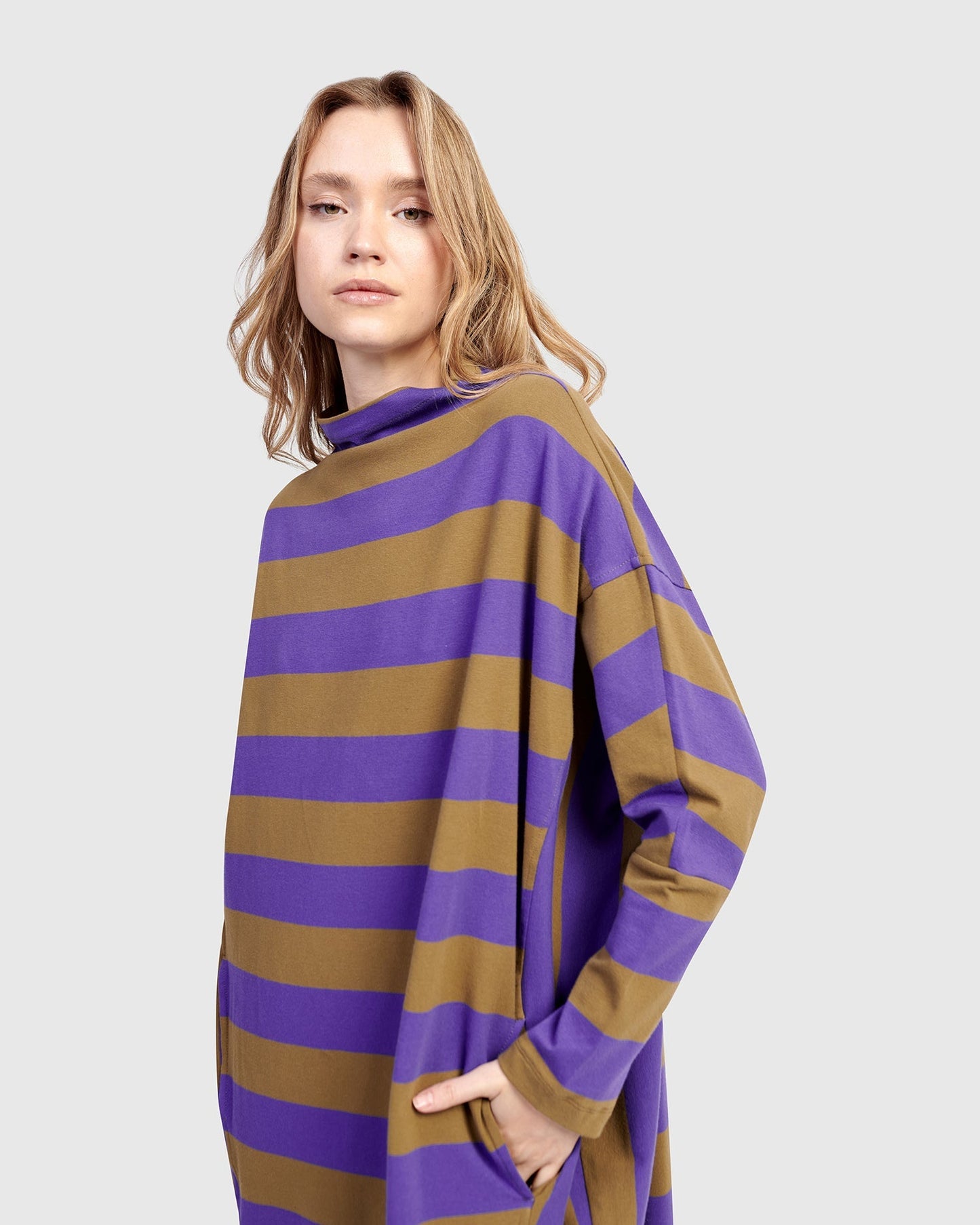 Urban Striker Tee Dress, Purple